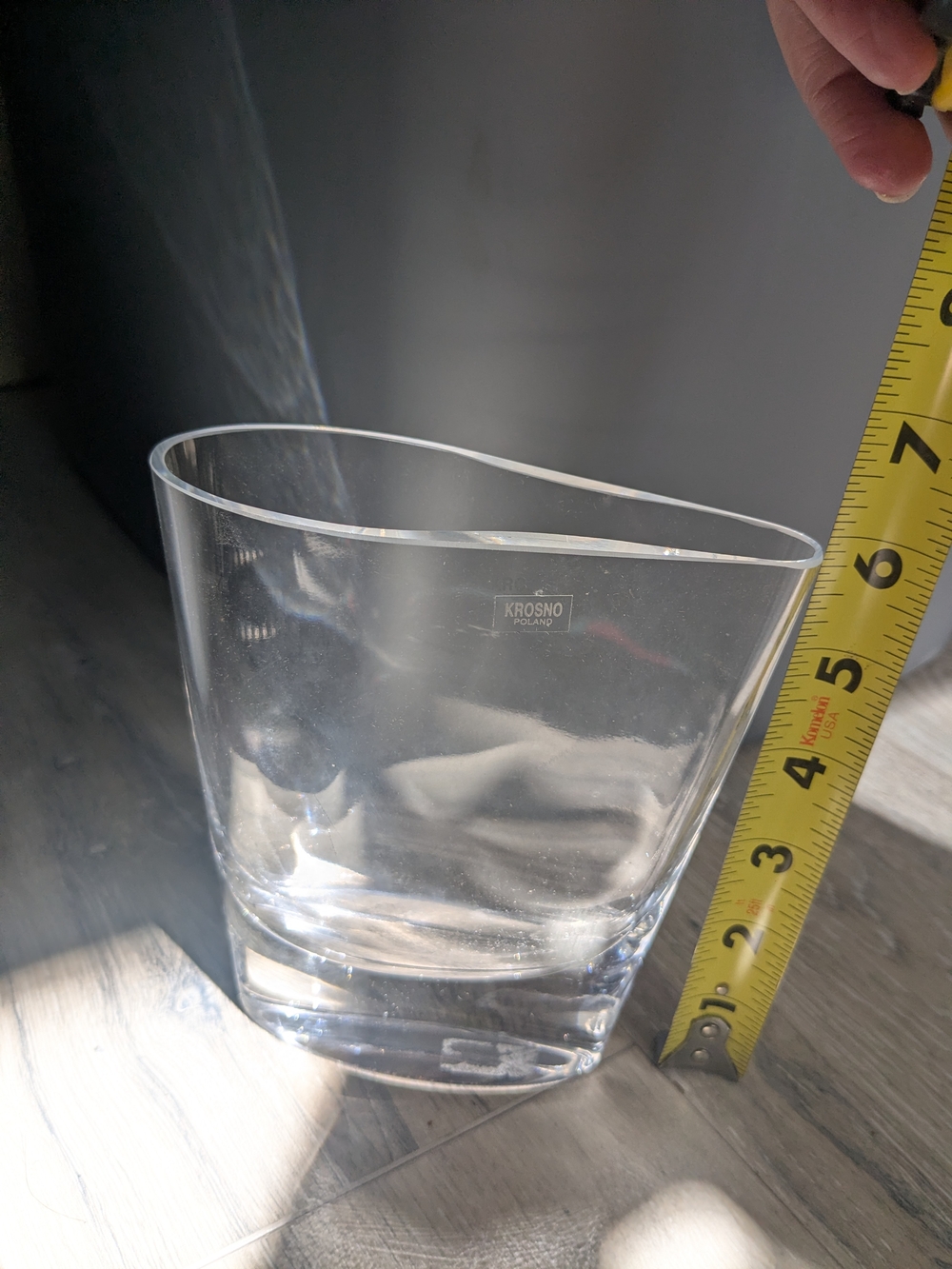 Krystal Small Krosno Poland Vase